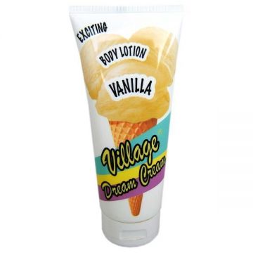Lotiune corp Dream Cream cu Vanilie, Village Cosmetics, 200 ml