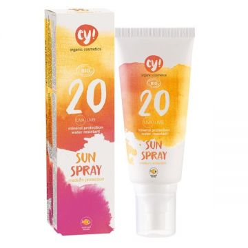 Spray Bio cu Protectie Solara SPF 20 Eco Cosmetics, 100ml