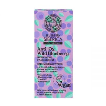 Serum Regenerant Antioxidant cu Vitamina C si Coenzima Q10 Anti-OX Wild Blueberry, 30 ml