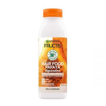 Balsam Reparator cu Papaya pentru Par Deteriorat - Garnier Fructis Hair Food Papaya Reparadora Acondicionador Pelo Danado, 350 ml