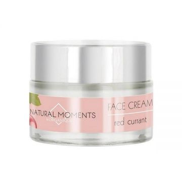 Crema faciala cu coacaze rosii Natural Moments, Organique, 50 ml