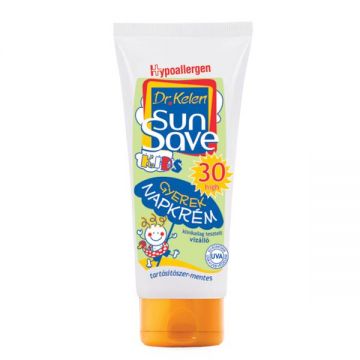 Crema pentru Copii cu Protectie Solara Sun Save SPF30 Dr. Kelen, 100 ml