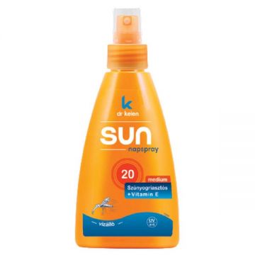 Spray pentru Protectie Solara si Anti Tantari Sun SPF20 Dr. Kelen, 150 ml