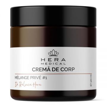 Cremă de Corp | Mélange Privé #1, Hera Medical by Dr. Raluca Hera Haute Couture Skincare, 120 ml