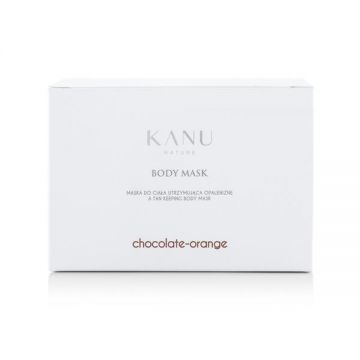 Masca de Corp cu Aroma de Ciocolata si Portocale - KANU Nature Chocolate-Orange Body Mask, 200 ml