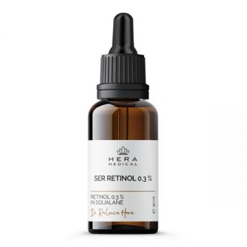 Ser Retinol 0.3%, Hera Medical by Dr. Raluca Hera Haute Couture Skincare, 30 ml