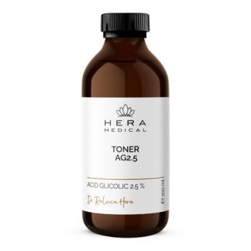 Toner AG2.5, Hera Medical by Dr. Raluca Hera Haute Couture Skincare, 200 ml