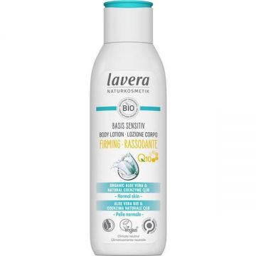 Lotiune de Corp pentru Fermitate cu Aloe Vera si Coenzima Q10 Basis Sensitiv Lavera, 250 ml