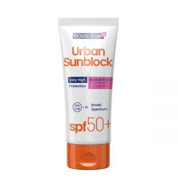 Protectie solara Urban Sunblock SPF50+ pentru ten sensibil,40 ml