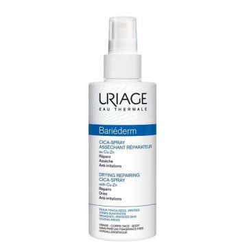 Spray reparator pentru pielea iritata Bariederm Cica, Uriage, 100 ml