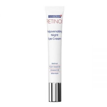 Crema contur ochi de noapte Antiageing pentru estomparea ridurilor si liniilor fine, Retinol Rejuvenating Night Eye Cream, 15ml