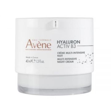 Crema de noapte multi-intensiva Hyaluron Activ B3, Avene, 40 ml