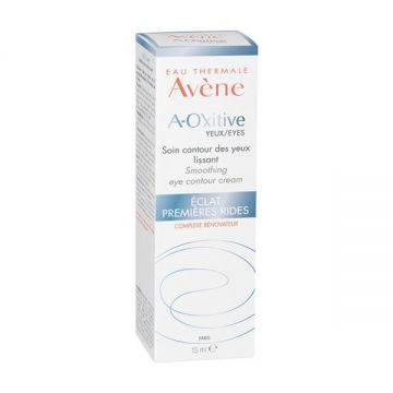 Crema pentru zona ochilor cu efect de netezire A-OXitive, Avene, 15 ml