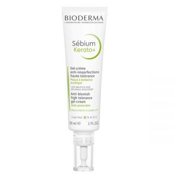 Gel crema anti-imperfectiuni Sebium Kerato+, Bioderma, 30 ml