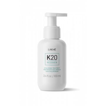 Lakme K2.0 Recover Hyaluronic Treatment - Tratament pentru acasa cu acid hialuronic pentru reparare si hidratare in profunzime 100ml