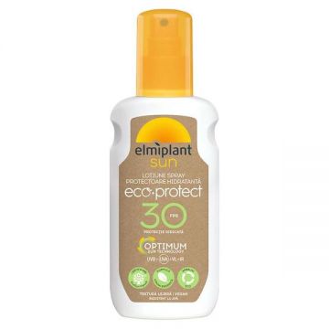 Lotiune Spray Protectoare Hidratanta - Elmiplant Sun Eco Protect FPS 30, 150 ml
