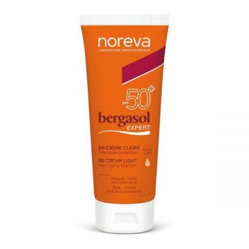 Crema BB Light SPF50+ Bergasol Expert, Noreva, 40 ml