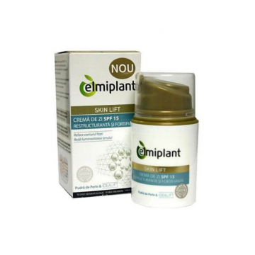 Crema de Zi Elmiplant Skin Lift, 50 ml, cu Protectie Solara 15 SPF