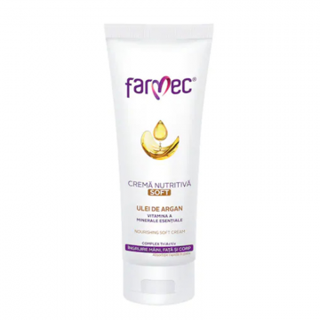 Crema Nutritiva Farmec Soft pentru Ten si Corp, 150 ml
