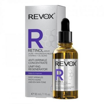 Serum pentru fata Revox Retinol Unifying Regenerator (Concentratie: Serum, Gramaj: 30 ml)