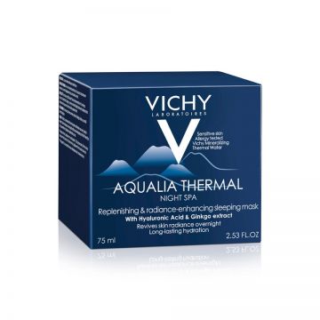 Vichy Gel-crema hidratant de noapte cu efect anti-oboseala Aqualia Thermal SPA (Concentratie: Crema, Gramaj: 75 ml)