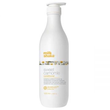 Balsam Revitalizant pentru Par Blond - Milk Shake Sweet Camomile, 1000 ml