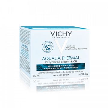 Vichy Crema onctuoasa pentru ten uscat Aqualia Thermal Rich (Concentratie: Crema pentru fata, Gramaj: 50 ml)