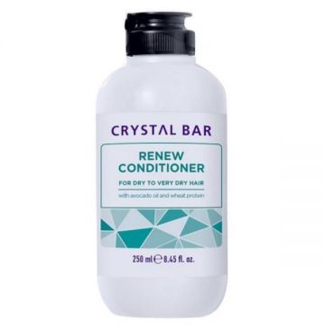 Balsam regenerare pentru par uscat Renew Crystal Bar Unic Professional, 250 ml