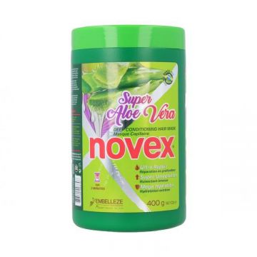 Masca de par Super Aloe Vera pentru hidratare intensa, Novex, 400g