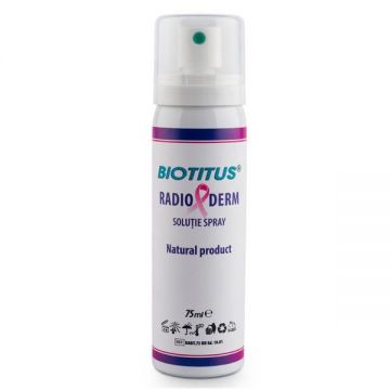 Radioderm Solutie Spray - Biotitus Natural Product, 75 ml