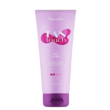 Crema pentru Modelarea Buclelor - Fanola Fantouch Get Curl Defining Cream, 200 ml