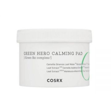 Dischete pentru ten cu efect de calmare Cosrx One Step Green Hero Calming Pad, 70 buc