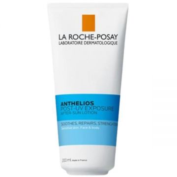 Lotiune dupa expunerea la soare pentru față și corp, pentru pielea sensibilă Anthelios POST-UV Exposure, La Roche-Posay, 200 ml