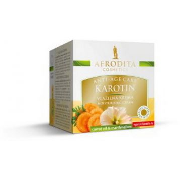 Crema Hidratanta - Cosmetic Afrodita Karotin Moisturizing Cream, 50 ml