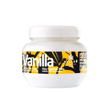Masca cu Aroma de Vanilie pentru Stralucire - Kallos Vanilla Shine Hair Mask 275ml