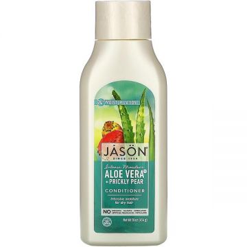 Balsam Hidratant pentru Par Uscat cu Aloe Vera 80% Jason, 454ml