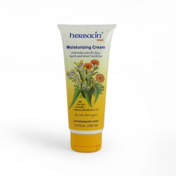 Crema hidratanta faciala (tub), Herbacin, 100 ml