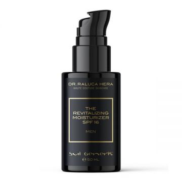 Cremă Hidratantă Revitalizantă Pentru Bărbați, SPF 16, Sui Generis by dr. Raluca Hera Haute Couture Skincare, 50 ml