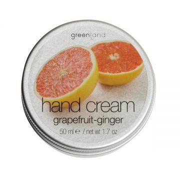 Crema maini, cu ghimbir si grepfruit, Greenland, cutie, 50 ml