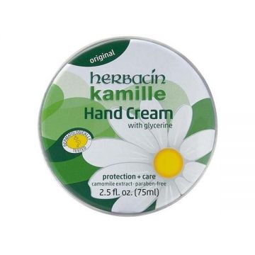 Crema maini cu musetel (cutie aluminiu), Herbacin, 75 ml