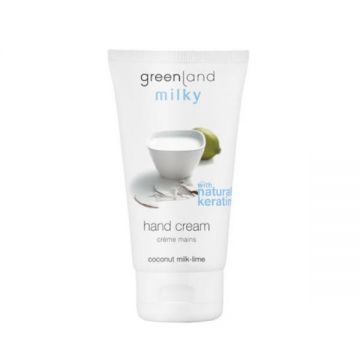 Crema maini lapte cocos si lime, Greenland, 75 ml