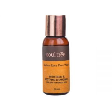 Gel de Curatare pentru Ten cu Trandafir, Turmeric, Miere Soultree, 30 ml