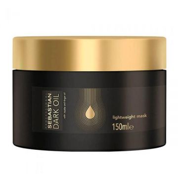 Masca de Hidratare si Stralucire pentru Par - Sebastian Professional Dark Oil Mask, 150 ml