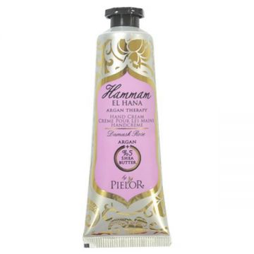 Crema de maini si unghii Pielor Hammam El Hana Damask Rose, 30 ml