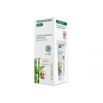 Crema Hidratanta Matifianta pentru Ten Mixt Vivanatura, 45 ml