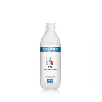 Gel antibacterian pentru maini, Organique, 500 ml