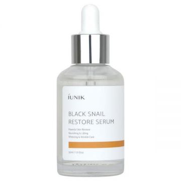 Ser cu extract de secretie de melc - iUNIK Black Snail Restore Serum 50ml