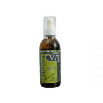 Serum Fitosol V5, Sinergie revitalizare ten rozaceu, anemic, nehranit, Erbasol, 150 ml