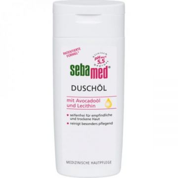 Ulei dermatologic de dus cu Ulei de Avocado si Lecitina cu pH 5.5, Sebamed , 200 ml