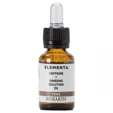 Cafeina si Ginseng Beauty Booster Elementa Bioearth, 15 ml